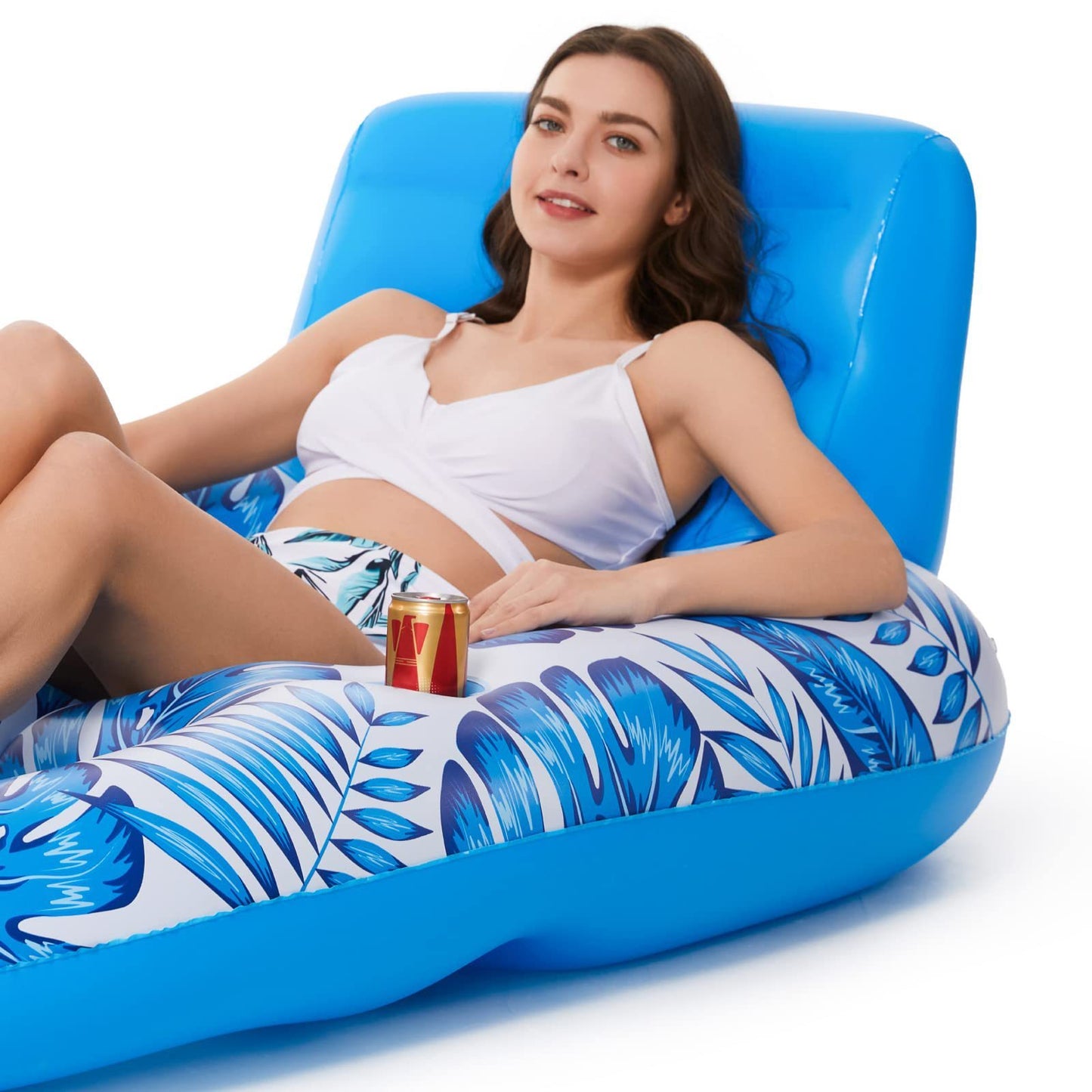 Fantastic Recliner Multifunctional Swim Ring Water Inflatable Floating Row