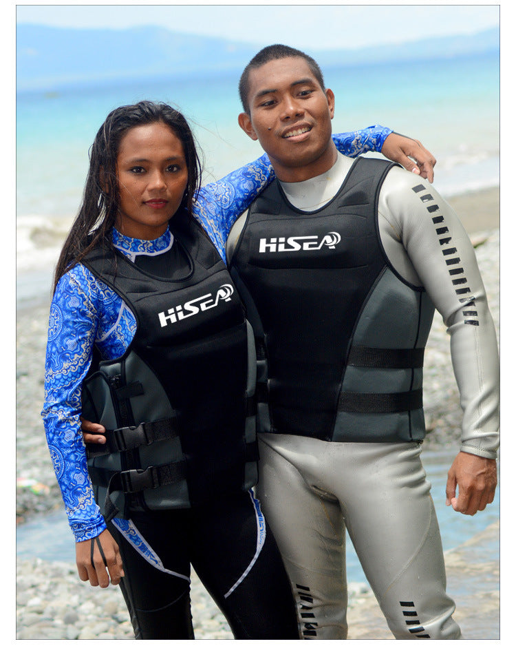 Sea fishing portable buoyancy vest